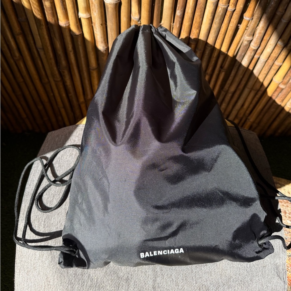 BALENCIAGA drawstring backpack